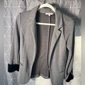Skies Are Blue Grey Women Blazer- XS